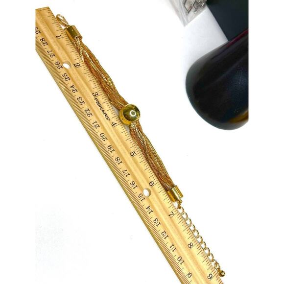 NEW Layering Bracelet 7" 8" 9" Box Chain Layer Gold Tone Trendy Trending MA06 - Picture 3 of 4